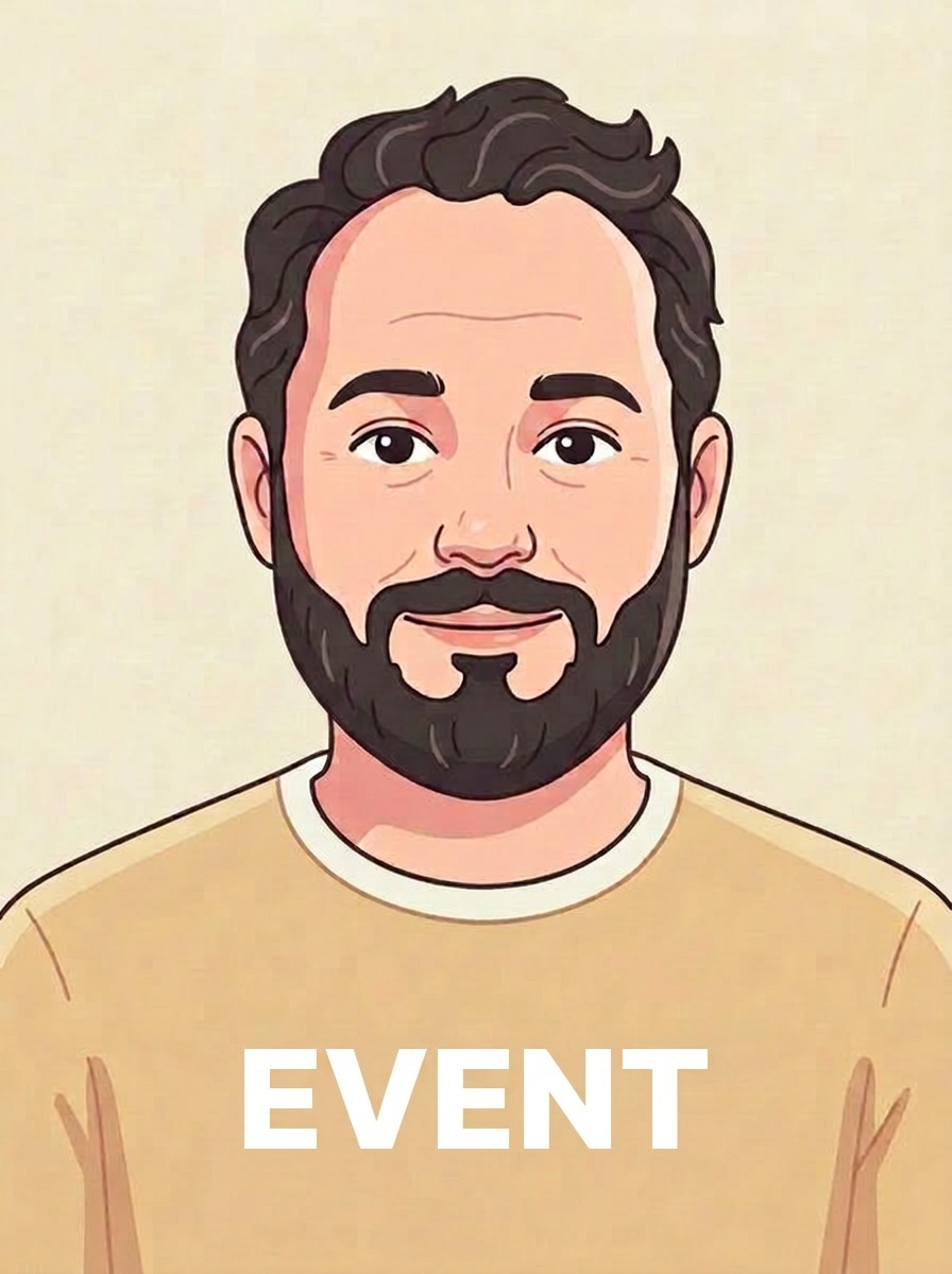 Portrait illustré de Vincent